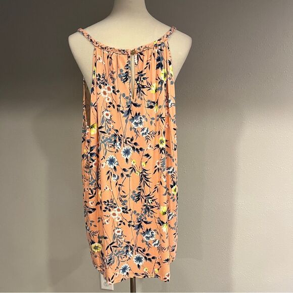 Daniel Rainn floral halter plus size blouse top size 3X - Picture 6 of 13